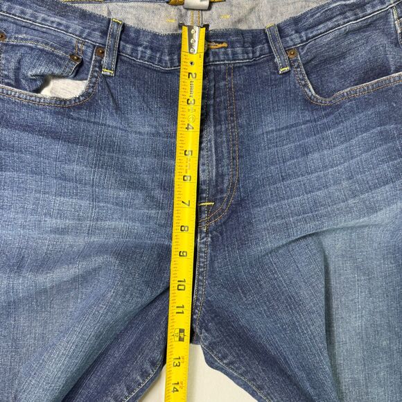 Lucky Brand Dungarees Jeans, Sz 36, Med Wash Distressed, Back Flap Pocket 2/$25 - Picture 15 of 16